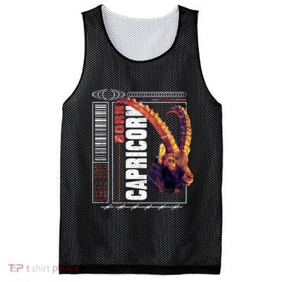 Born Capricorn Mesh Reversible Basketball Jersey Tank