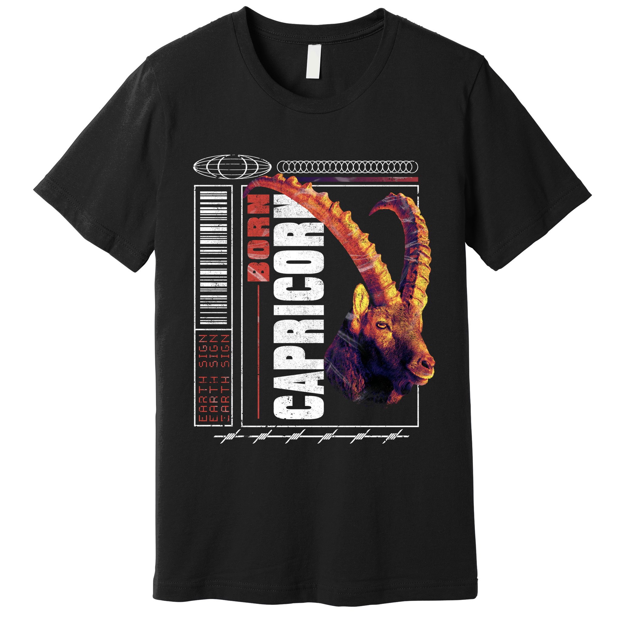 Born Capricorn Premium T-Shirt