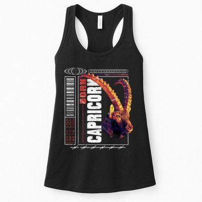 Born Capricorn Womens Tank Top