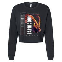 Born Capricorn Cropped Pullover Crew