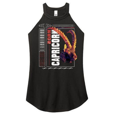 Born Capricorn Women's Perfect Tri Rocker Tank