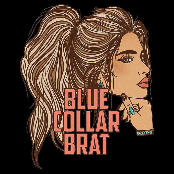 Blue Collar Brat Flatbill Hat