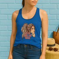 Blue Collar Brat Womens Tank Top