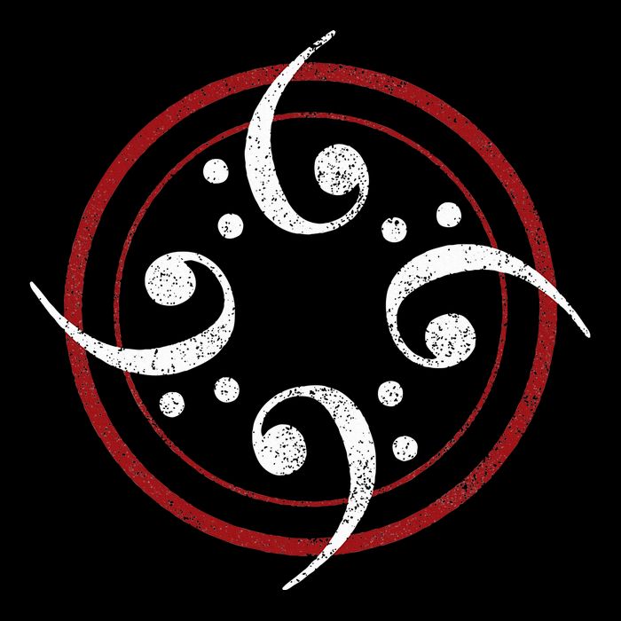 Bass Clef Bass Guitar Player Bassist V-Neck T-Shirt