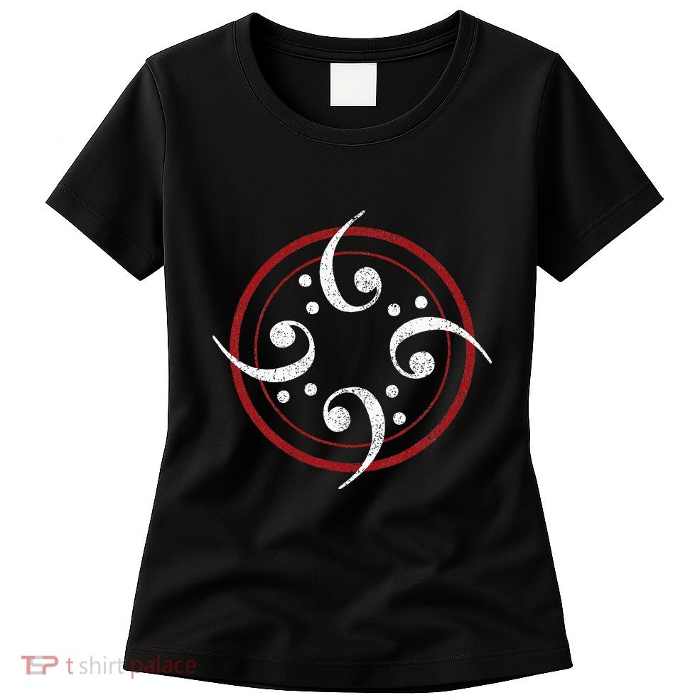 Bass Clef Bass Guitar Player Bassist Womens T-Shirt