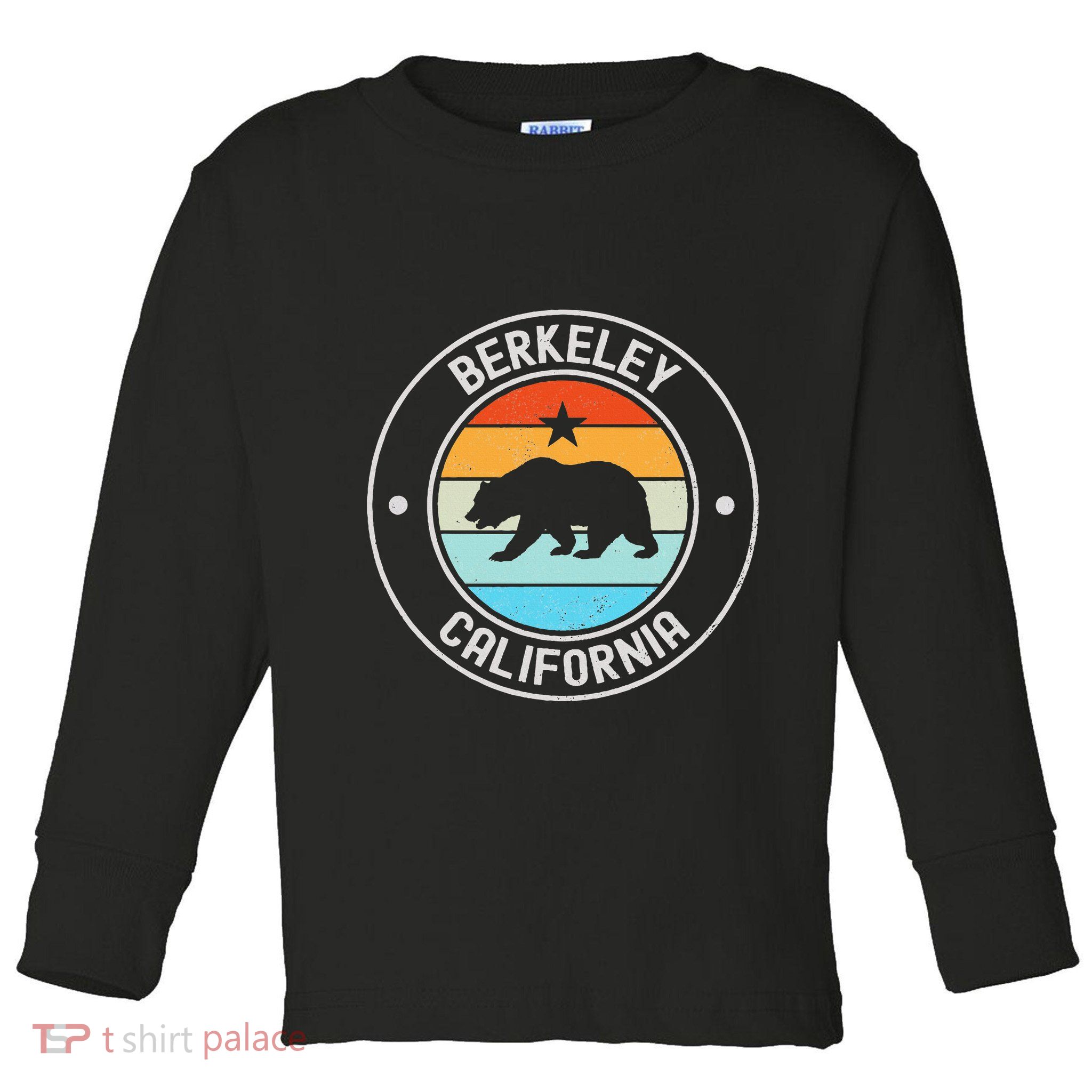 Berkeley California Toddler Long Sleeve Shirt
