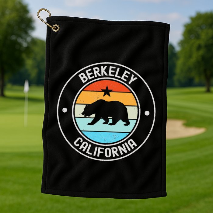 Berkeley California Golf Towel
