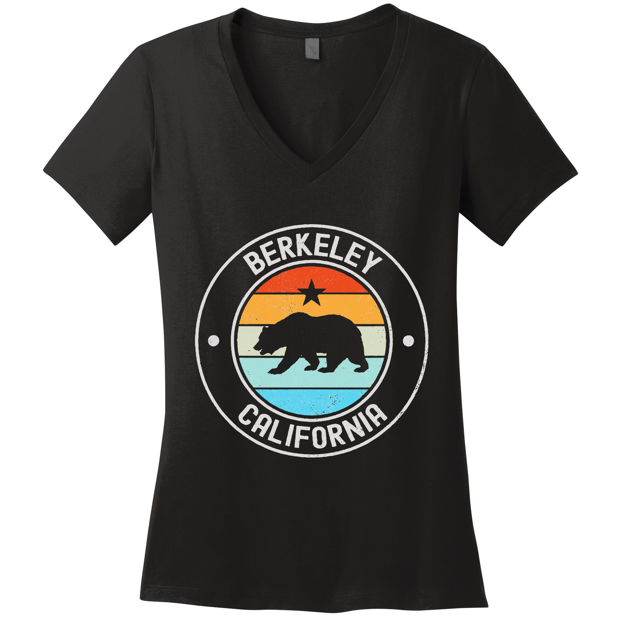 Berkeley California Women's V-Neck T-Shirt