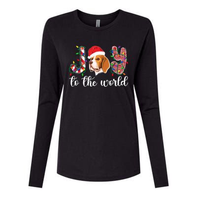 Beagle Christmas Beagle Xmas Party Beagle Lover Gift Womens Cotton Relaxed Long Sleeve T-Shirt