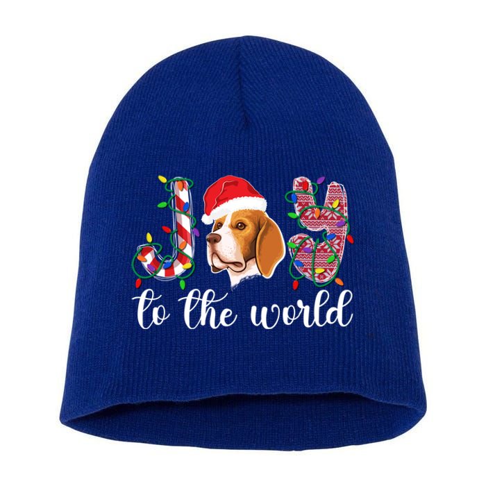 Beagle Christmas Beagle Xmas Party Beagle Lover Gift Short Acrylic Beanie