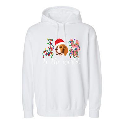 Beagle Christmas Beagle Xmas Party Beagle Lover Gift Garment-Dyed Fleece Hoodie