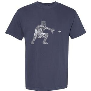 Baseball Catcher Garment-Dyed Heavyweight T-Shirt