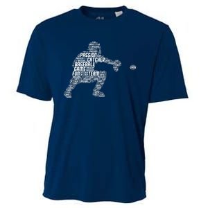 Baseball Catcher Cooling Performance Crew T-Shirt