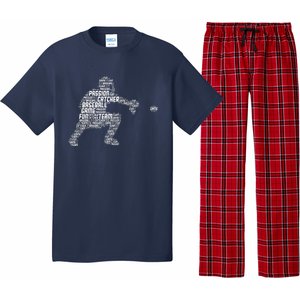 Baseball Catcher Pajama Set