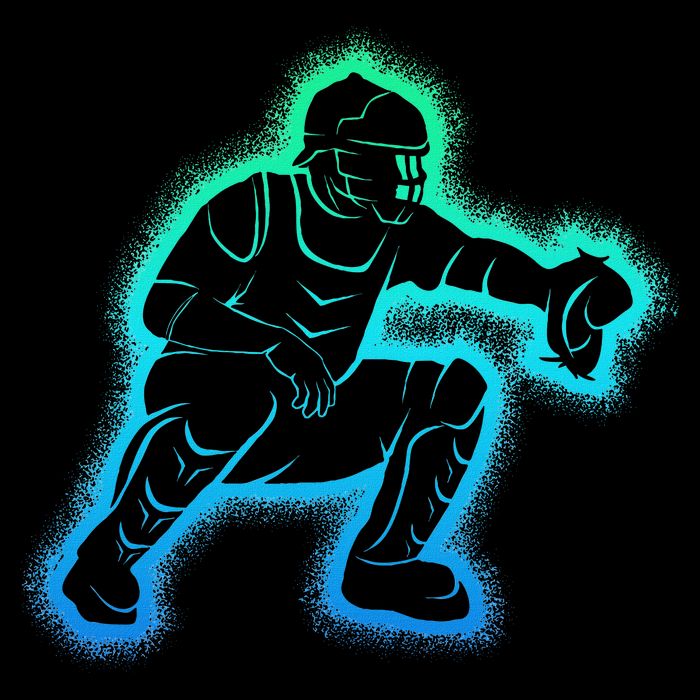 Baseball Catcher Cooling Performance Crew T-Shirt