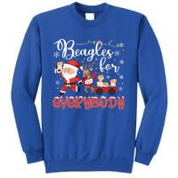 Beagle Christmas Beagles For Everybody Beagle Xmas Gift Sweatshirt