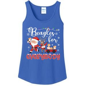 Beagle Christmas Beagles For Everybody Beagle Xmas Gift Ladies Essential Tank