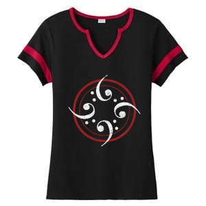 Bass Clef Bass Guitar Player Bassist Shirt Gift Ladies Halftime Notch Neck Tee