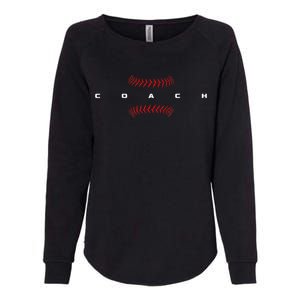 Baseball Coach Womens California Wash Sweatshirt