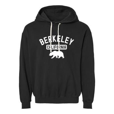 Berkeley California Bear Bay Area Oakland Alameda County 510 Garment-Dyed Fleece Hoodie