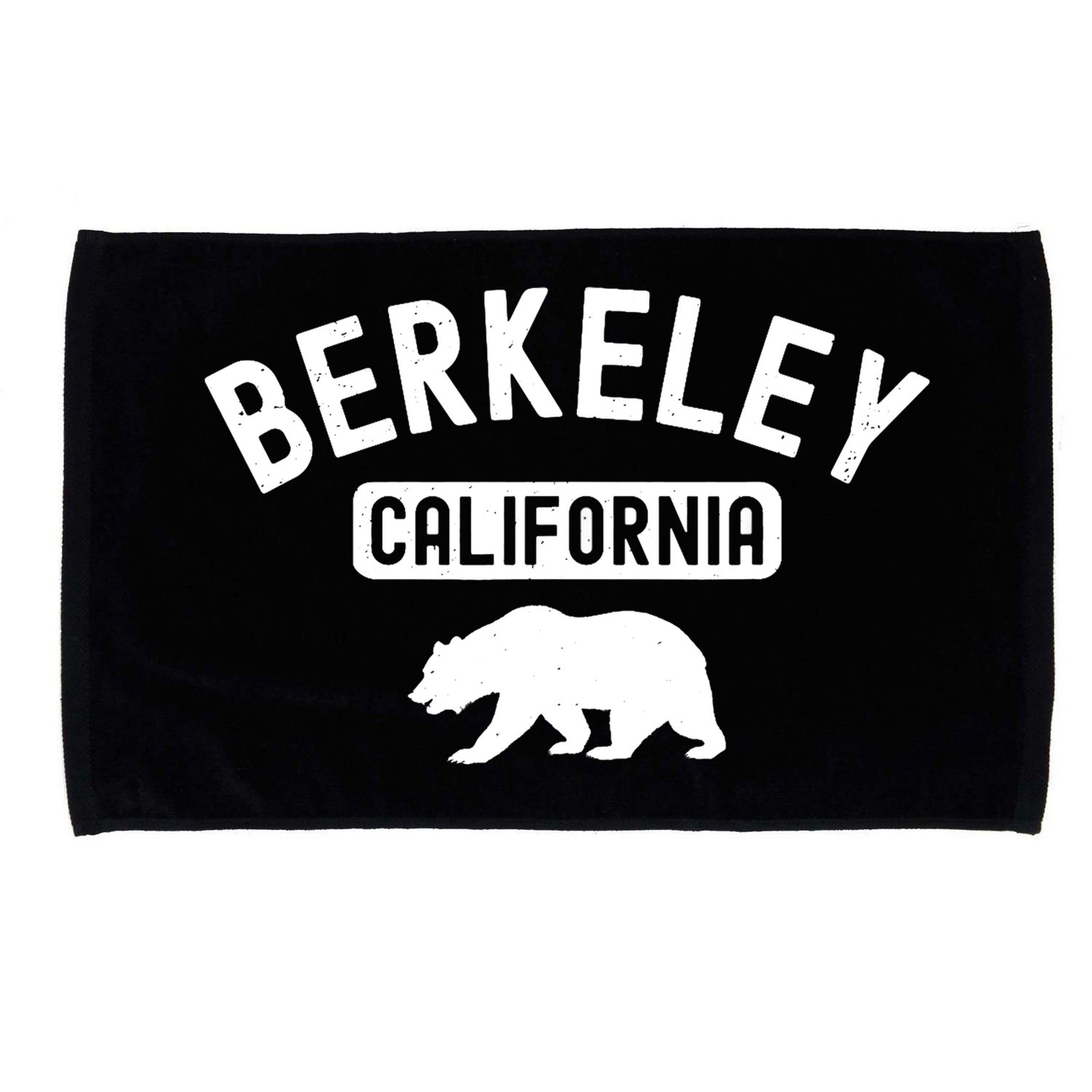Berkeley California Bear Bay Area Oakland Alameda County 510 Microfiber Hand Towel