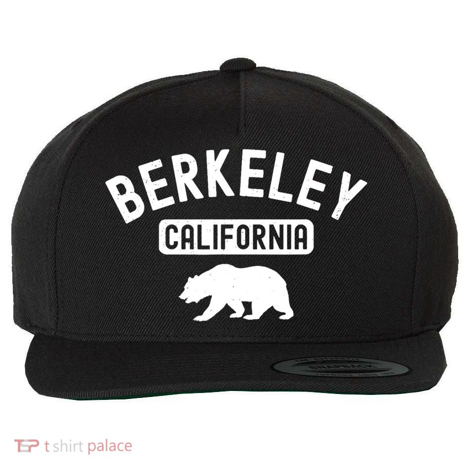 Berkeley California Bear Bay Area Oakland Alameda County 510 Wool Snapback Cap