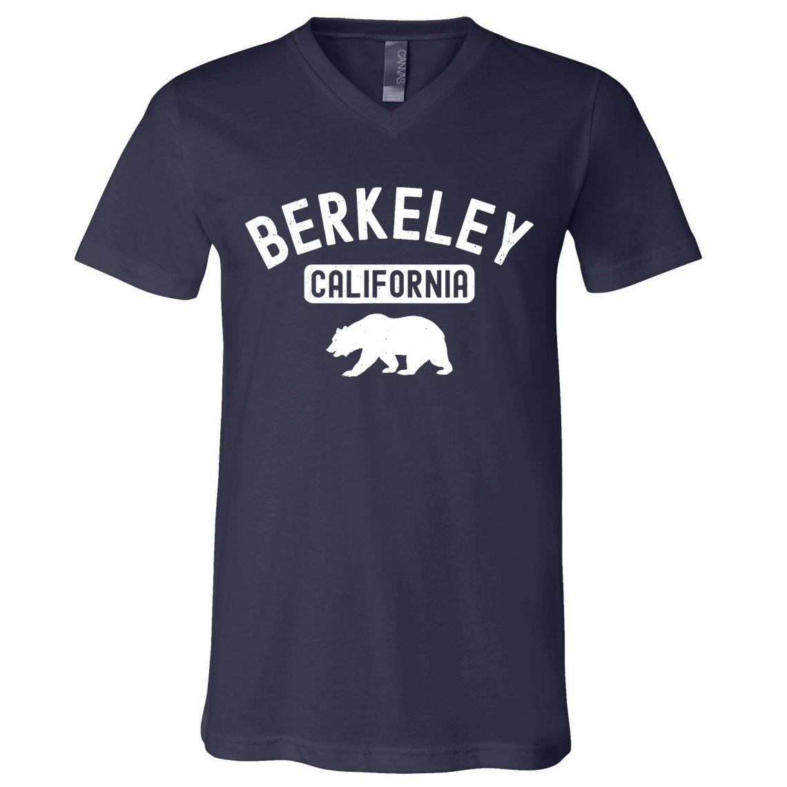 Berkeley California Bear Bay Area Oakland Alameda County 510 V-Neck T-Shirt