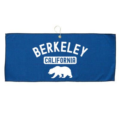Berkeley California Bear Bay Area Oakland Alameda County 510 Large Microfiber Waffle Golf Towel