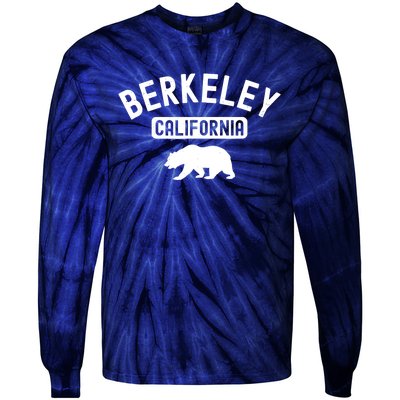 Berkeley California Bear Bay Area Oakland Alameda County 510 Tie-Dye Long Sleeve Shirt