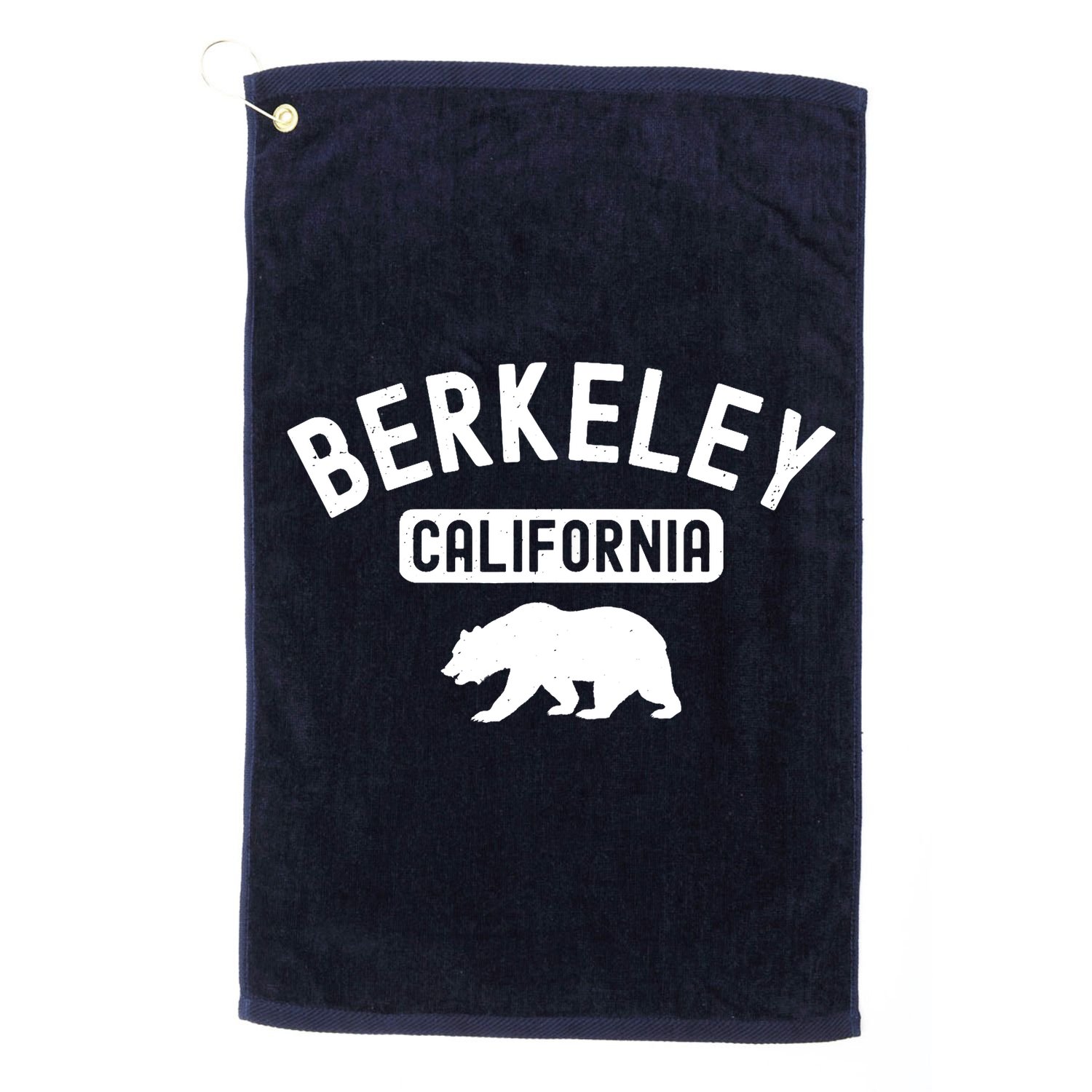 Berkeley California Bear Bay Area Oakland Alameda County 510 Golf Towel