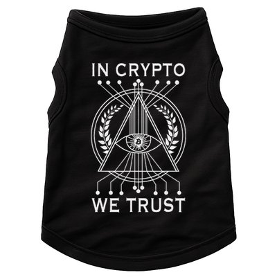 Bitcoins Cryptocurrency Bitcoin In Crypto We Trust Doggie Tank