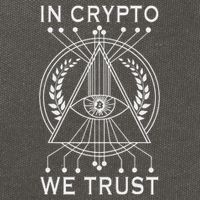 Bitcoins Cryptocurrency Bitcoin In Crypto We Trust Cotton Canvas Backpack
