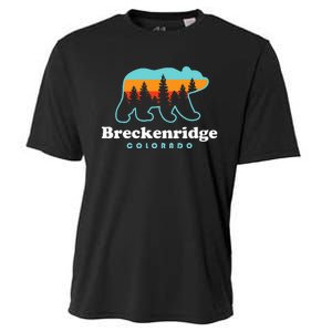 Breckenridge Colorado Bear Mountains Trees Cooling Performance Crew T-Shirt