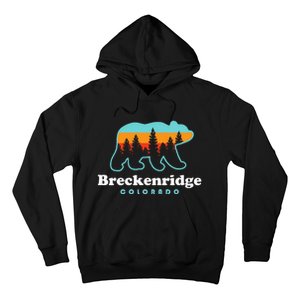 Breckenridge Colorado Bear Mountains Trees Hoodie