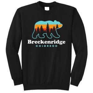 Breckenridge Colorado Bear Mountains Trees Sweatshirt