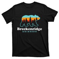 Breckenridge Colorado Bear Mountains Trees T-Shirt