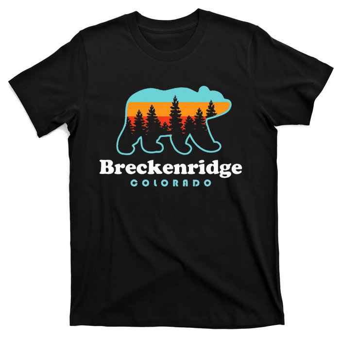 Breckenridge Colorado Bear Mountains Trees T-Shirt