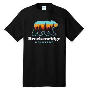 Breckenridge Colorado Bear Mountains Trees Tall T-Shirt