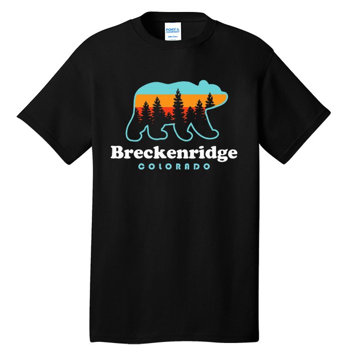 Breckenridge Colorado Bear Mountains Trees Tall T-Shirt