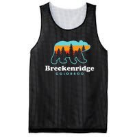 Breckenridge Colorado Bear Mountains Trees Mesh Reversible Basketball Jersey Tank