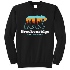 Breckenridge Colorado Bear Mountains Trees Tall Sweatshirt