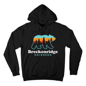 Breckenridge Colorado Bear Mountains Trees Tall Hoodie