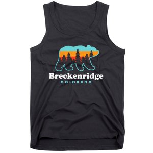 Breckenridge Colorado Bear Mountains Trees Tank Top