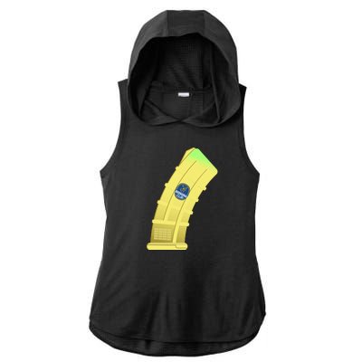 Banana Clip Ladies PosiCharge Tri-Blend Wicking Draft Hoodie Tank