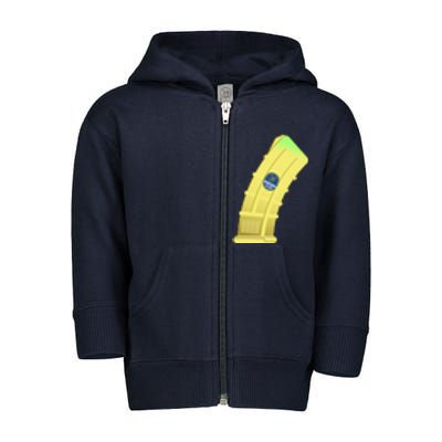 Banana Clip Toddler Zip Fleece Hoodie