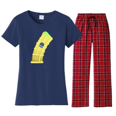 Banana Clip Women's Flannel Pajama Set