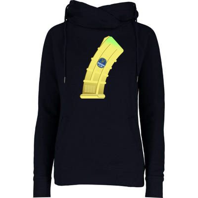 Banana Clip Womens Funnel Neck Pullover Hood