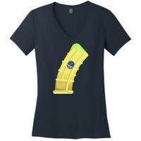 Banana Clip Women's V-Neck T-Shirt