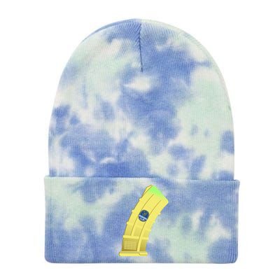 Banana Clip Tie Dye 12in Knit Beanie