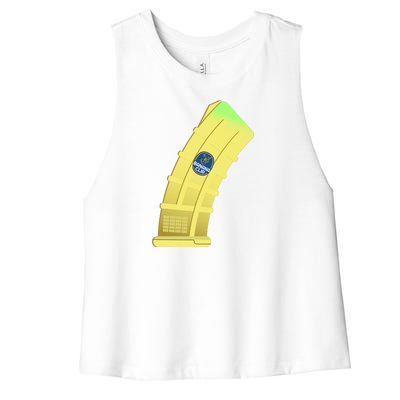 Banana Clip Women's Racerback Cropped Tank